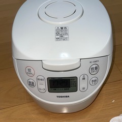 【超美品】炊飯器　TOSHIBAの画像