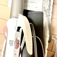 パナソニック ヘアカールアイロン32mm   イオニティ マイナスイオン 1回使用のみ　新品に近い美品の画像