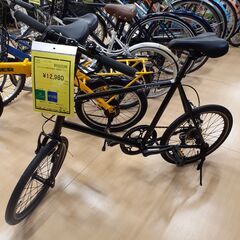 リユースのサカイ浦和店 【F111】ON15 20インチ軽快自転車 6段変速 ブラックの画像