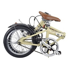 【キャプテンスタッグ】【折りたたみ自転車 16インチ】クリーニング済み【管理番号12110】町の画像