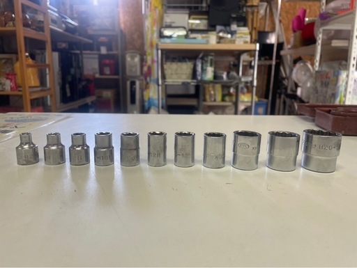 KTC　京都機械工具　ハイクオリティソケットレンチセット　B211　フルセット　ラチェット　9.5sq　ハンドツール　工具　中古品　③