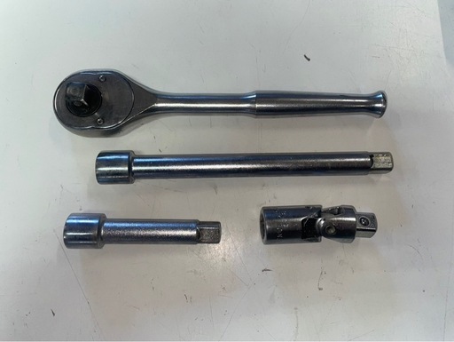 KTC　京都機械工具　ハイクオリティソケットレンチセット　B211　フルセット　ラチェット　9.5sq　ハンドツール　工具　中古品　③