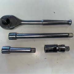 KTC　京都機械工具　ハイクオリティソケットレンチセット　B211　フルセット　ラチェット　9.5sq　ハンドツール　工具　中古品　③の画像