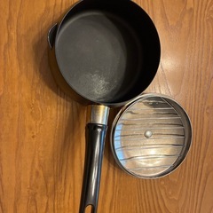 片手天ぷら鍋 16cm フタ付　パール金属の画像