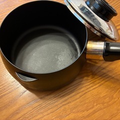 片手天ぷら鍋 16cm フタ付　パール金属の画像