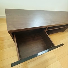 テレビボード　ダークブラウン
の画像