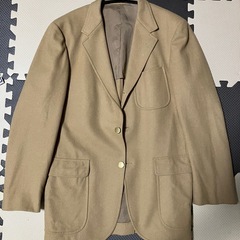 メンズ　キャメル　コート　Mサイズの画像