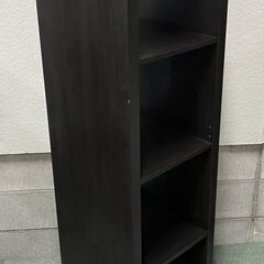 4段 シェルフ 収納棚 飾り棚 ブラウン 幅41.5cm×奥行40cm×高さ147cm の画像