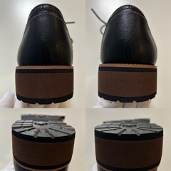 Yukiko Kimijima HOMME ユキコ キミジマ オムYK221 AHAKデザインシューズ メンズビジネスシューズ ドレスシューズ くつ クツ 紐靴 レースアップシューズ カジュアルシューズブラック黒色25.0センチ紳士靴の画像