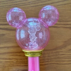 東京ディズニーリゾート ミッキーマウス ライトアップステッキ ピンク　の画像