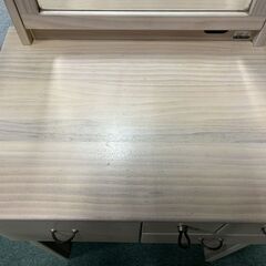 曙工芸製作所 木製 ドレッサー 鏡台 化粧台 幅61cm×奥行45cm×高さ137cm の画像