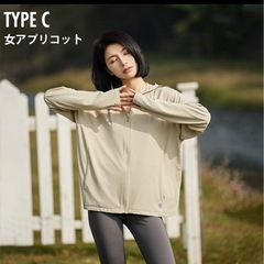 美品　レジャー、スポーツに、ラッシュガード　uvカットパーカー　レディース3Lの画像