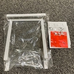 未使用品　towerキッチン シンク下 収納 扉 タオルハンガー の画像