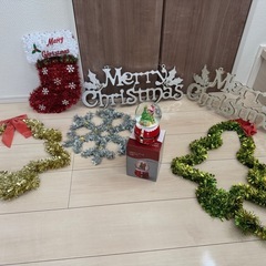 クリスマス飾り物🧑‍🎄LEDスノードーム/未使用品の画像