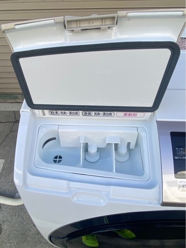 A738✴︎HITACHI ドラム式洗濯機 白 11kg「BD-SV110CL」2019年