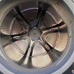 A738✴︎HITACHI ドラム式洗濯機 白 11kg「BD-SV110CL」2019年の画像