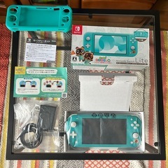Nintendo Switch Lite あつまれどうぶつのもり森の画像