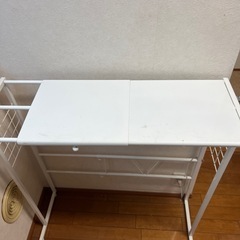 キッチン台　ゴミ箱上ラックの画像