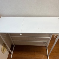 キッチン台　ゴミ箱上ラックの画像