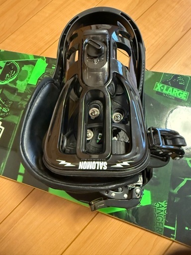 サロモンXLARGE スノーボード ビンディングセット