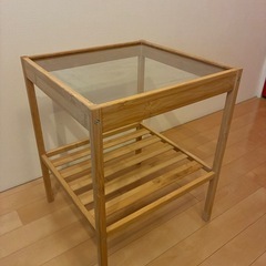 【11/10まで】IKEA (イケア) NESNA ベッドサイドテーブルの画像
