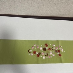 振袖用帯揚げ　半襟の画像