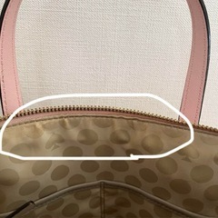 ケイトスペード　　バイカラー　ピンク　ハンドバッグ　ショルダーバッグの画像