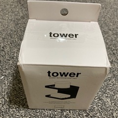 未使用品　towerマグネット バスルーム ソープトレー 2段 の画像