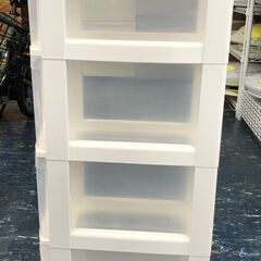 ジモティ割引有★【ジャングルジャングル岸和田店】キャスター付き　4段ボックス　 南大阪 岸和田市 貝塚市 泉佐野市 和泉市 忠岡町 熊取町の画像
