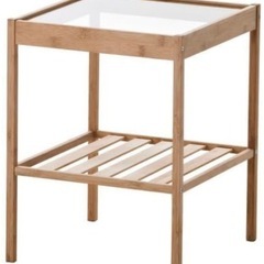 【11/10まで】IKEA (イケア) NESNA ベッドサイドテーブルの画像