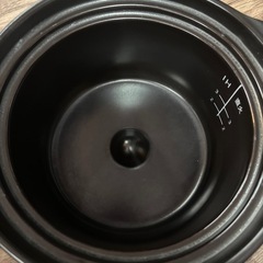 炊飯鍋　土鍋　二重蓋　3合炊きの画像