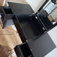 ミラー次化粧台イス付き　の画像