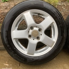 激安処分価格！165 70 R14 タイヤホイール4本セット　ヴィッツなどにの画像