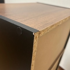 カラーボックス傷の画像