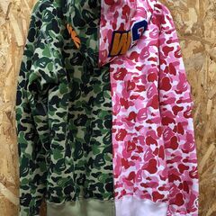 ジモティ割引有★【ジャングルジャングル岸和田店】 A BATHING APE シャークバイカラーフルジップアップパーカー  2XLサイズ 南大阪 岸和田市 貝塚市 泉佐野市 和泉市 忠岡町 熊取町の画像