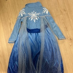 エルサ　ドレス　コスプレ　ハロウィン　仮装の画像