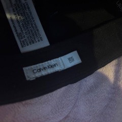 早めの引取可能な方CalvinKlein帽子の画像