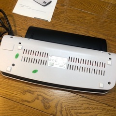 美品/ラミネーター フィルム付きの画像
