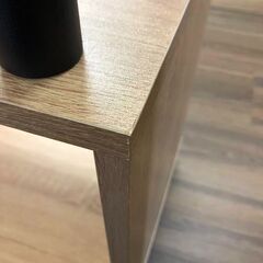 【訳あり品／組立済完成品】S字オープンラック 3段 アッシュナチュラル×黒 幅80cm おしゃれ シェルフの画像