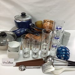 ペアグラス【ボダム/リーデル(未使用 箱あり)、イッタラ(未使用 箱なし)】+その他キッチン用品まとめ売りの画像