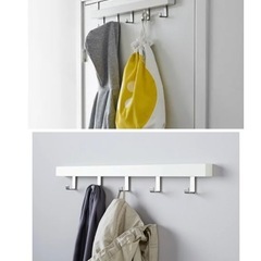 IKEA イケア　シューシグ　ハンガー　ドア　　壁壁の画像