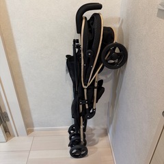 ベビーカー　折り畳み式　中古の画像