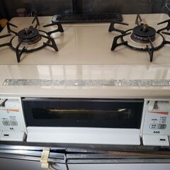 【動作品】 洗濯機、冷蔵庫、電子レンジ、ガスコンロ 10月29日 午前 引取限定の画像
