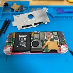 任天堂ゲーム機、清掃、シェル換装、修理します