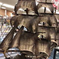 ジモティ割引有★【ジャングルジャングル岸和田店】 帆船　置物　 南大阪 岸和田市 貝塚市 泉佐野市 和泉市 忠岡町 熊取町の画像