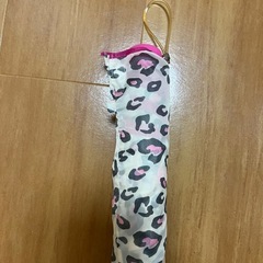 レオパード柄折り畳み傘の画像