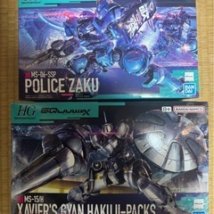 HG ジークアクス GQuuuuuuX ガンプラ 未組立7体、素組立1体の画像