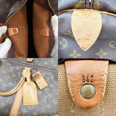 ルイヴィトン M41424 ボストンバッグ ブラウン  LOUIS VUITTON キーポル55  モノグラムの画像
