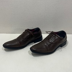 スタイリッシュな革靴/ビジネスシューズ 濃茶 27cmビジネスシューズ　の画像