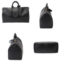 ルイヴィトン M42962 ボストンバッグ ブラック  LOUIS VUITTON キーポル50 エピの画像